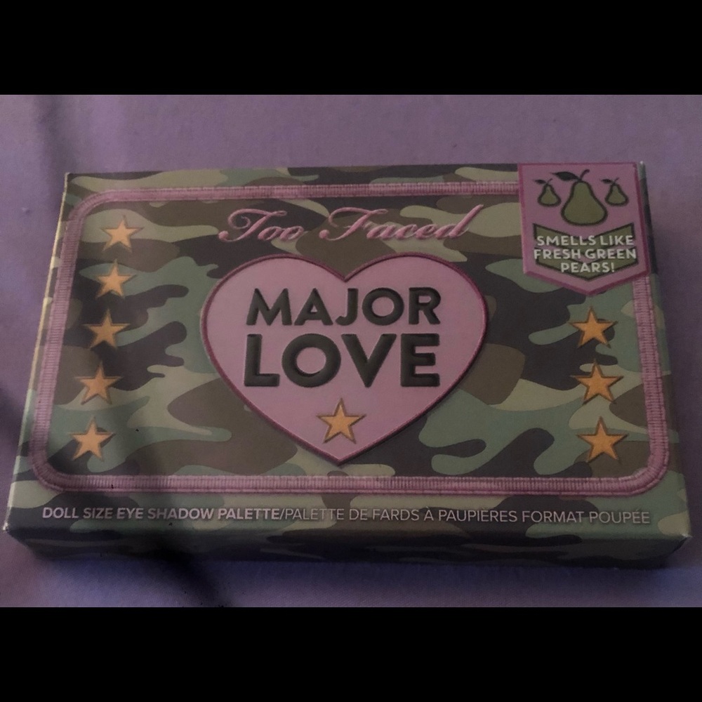 Too faced major love palette